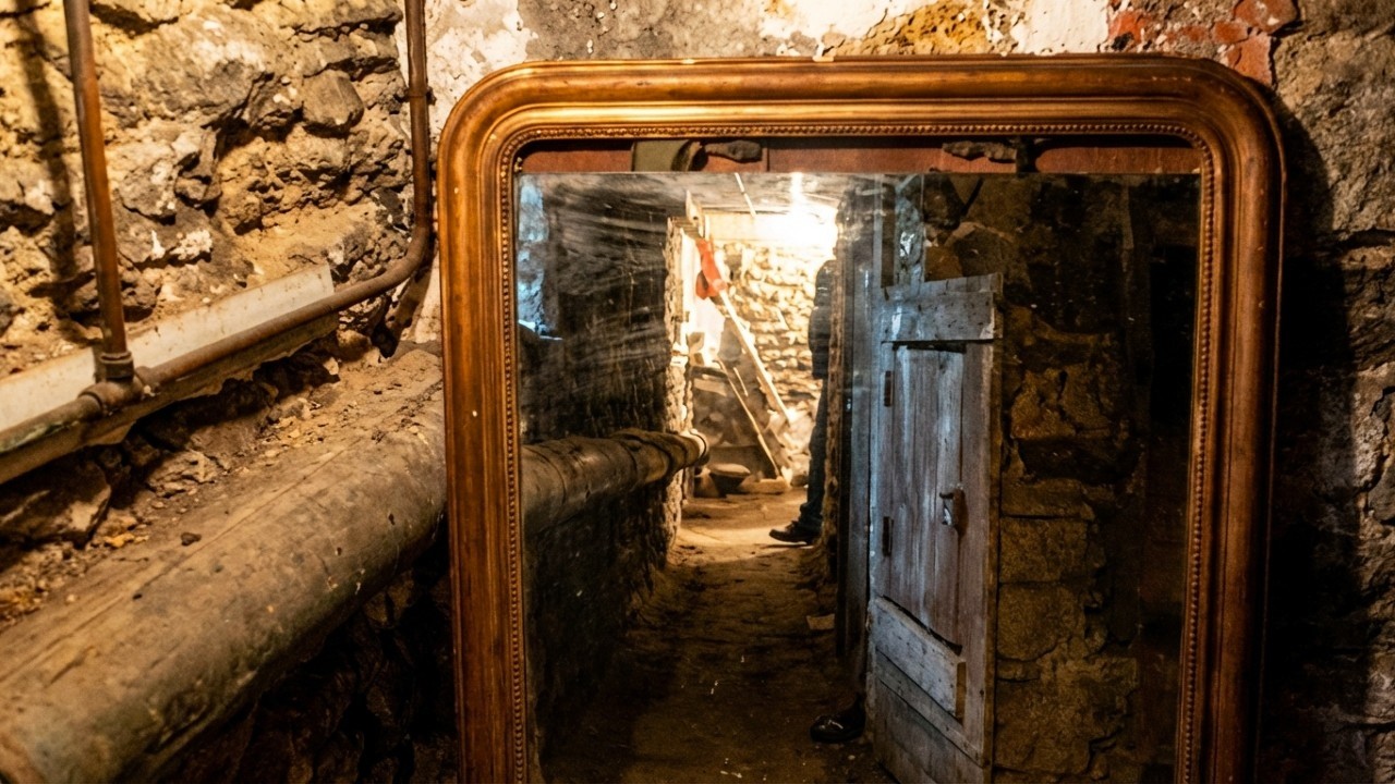 Elle descend à la cave… et fait une découverte glaçante