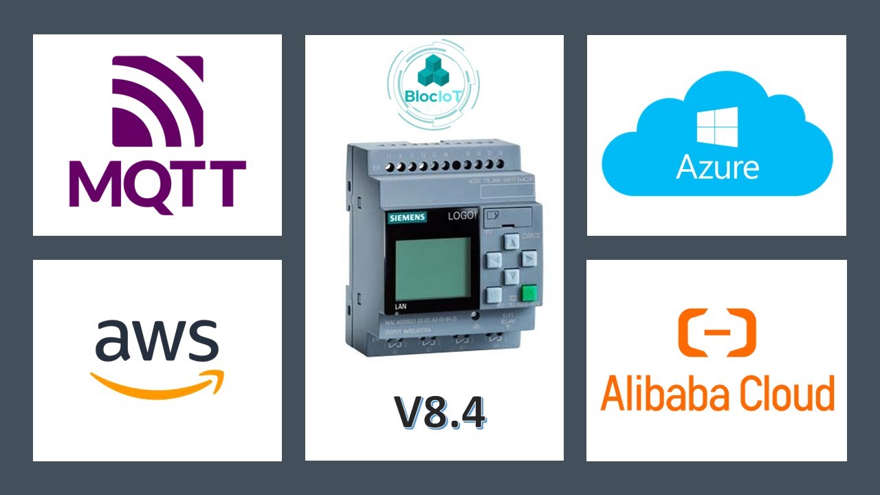 27. Siemens LOGO! V8.4 теперь поддерживает облака Azure, Alibaba и AWS, а также любого брокера MQTT!