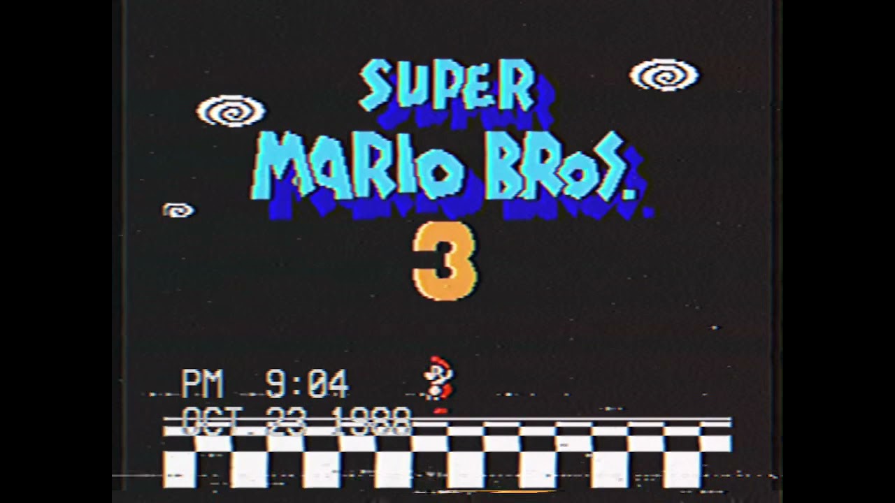 Super Mario Bros 3 Anti Piracy Screen