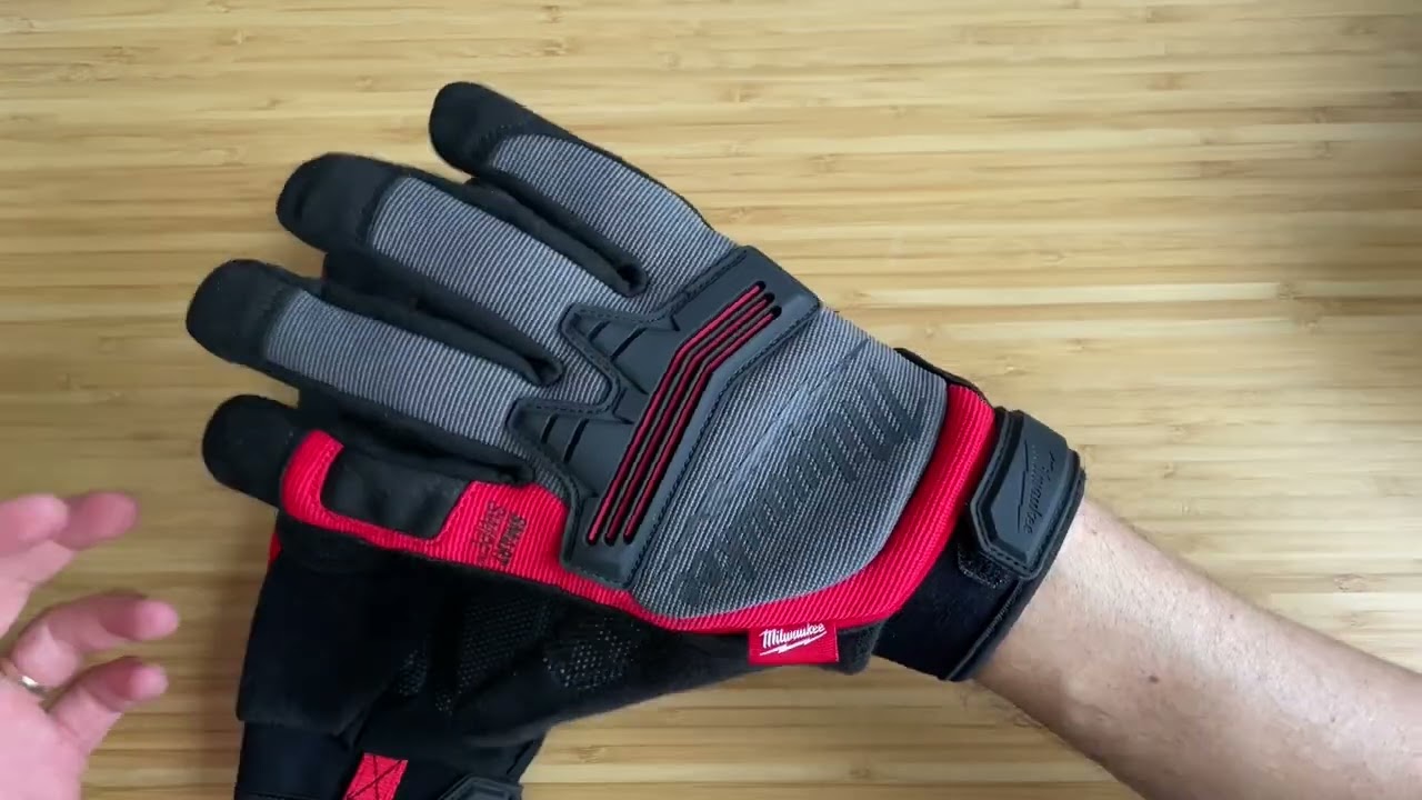 GUANTES de Trabajo MILWAUKEE Talla XL con Smart Swipe