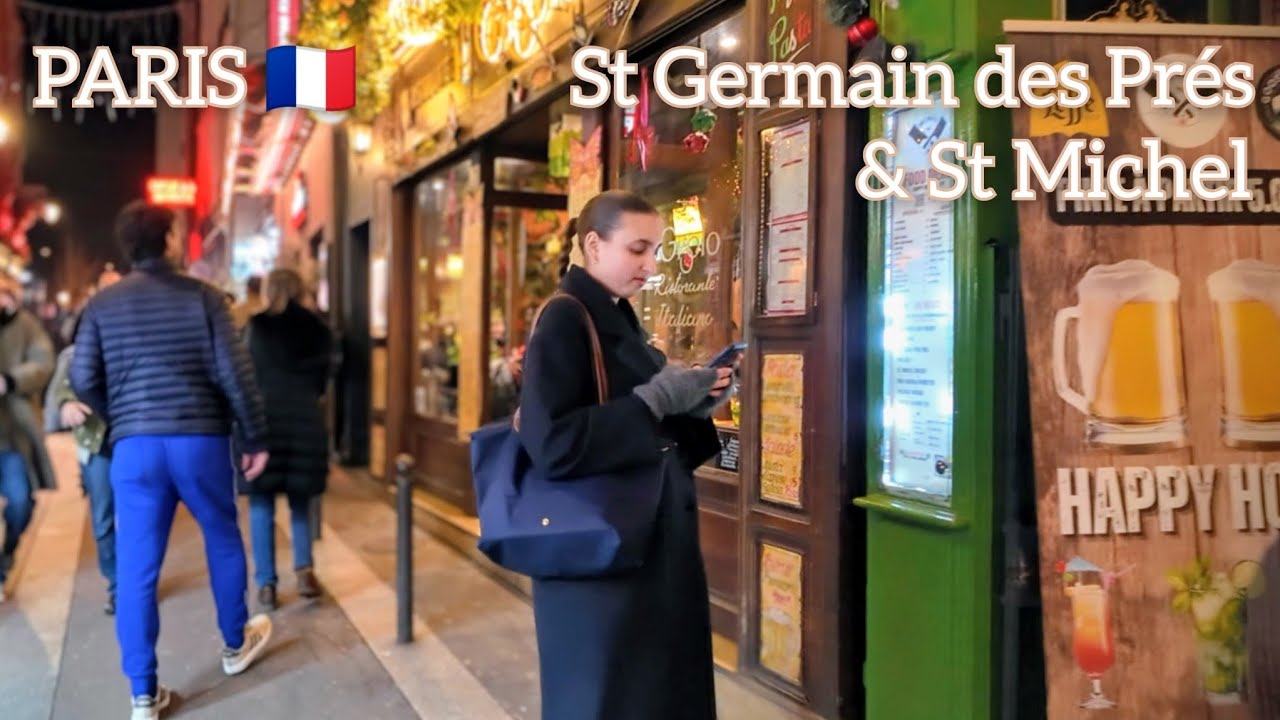 Paris 🇫🇷 Saint-Germain-des-Prés Walking Tour - Odéon to Saint-Michel | DJI Osmo Pocket 3 