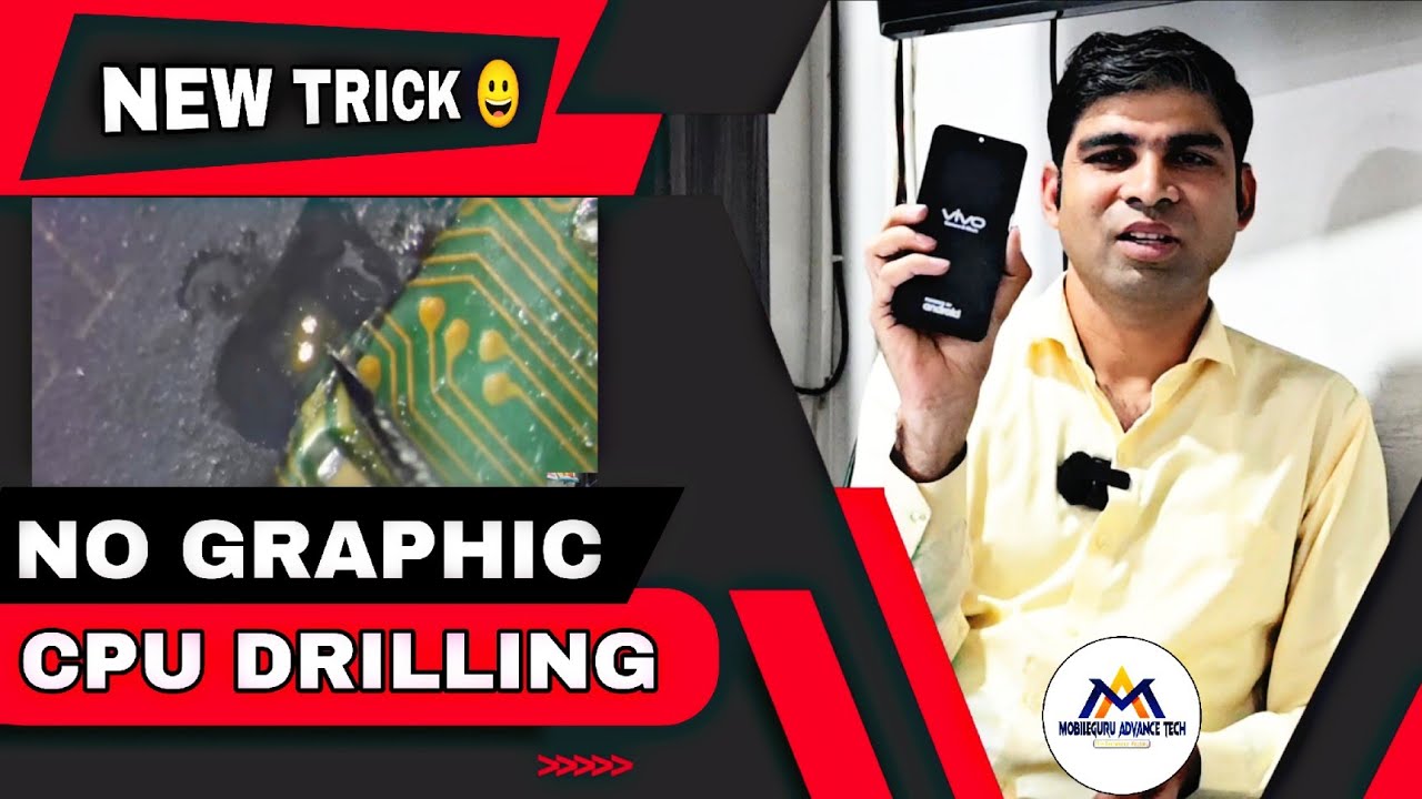 New Tricks MTK Vivo Y91 No Graphics Solution ||CPU Drilling || Mobile Guru Advance Tech