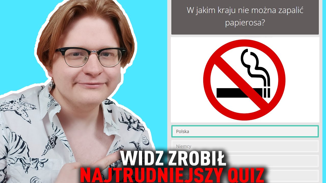 WIDZ ZROBIŁ DLA MNIE NAJTRUDNIEJSZY QUIZ EVER! 😲