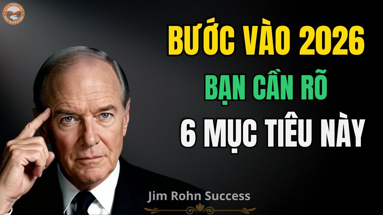 Nếu Muốn Năm 2026 Khác Đi, Đây Là 6 Mục Tiêu Bạn Phải Đặt Ra | Jim Rohn