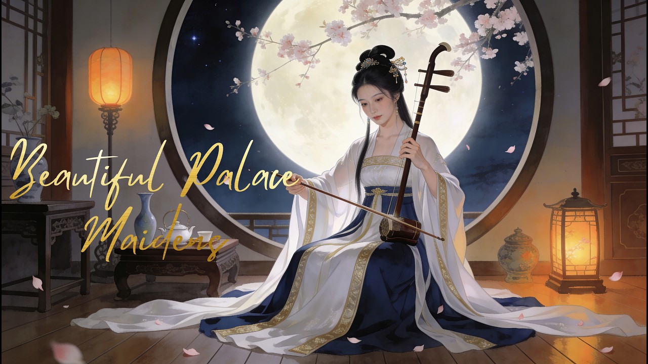 Relaxing Ancient Melodies 🎋 Beautiful Palace Maid 🌸