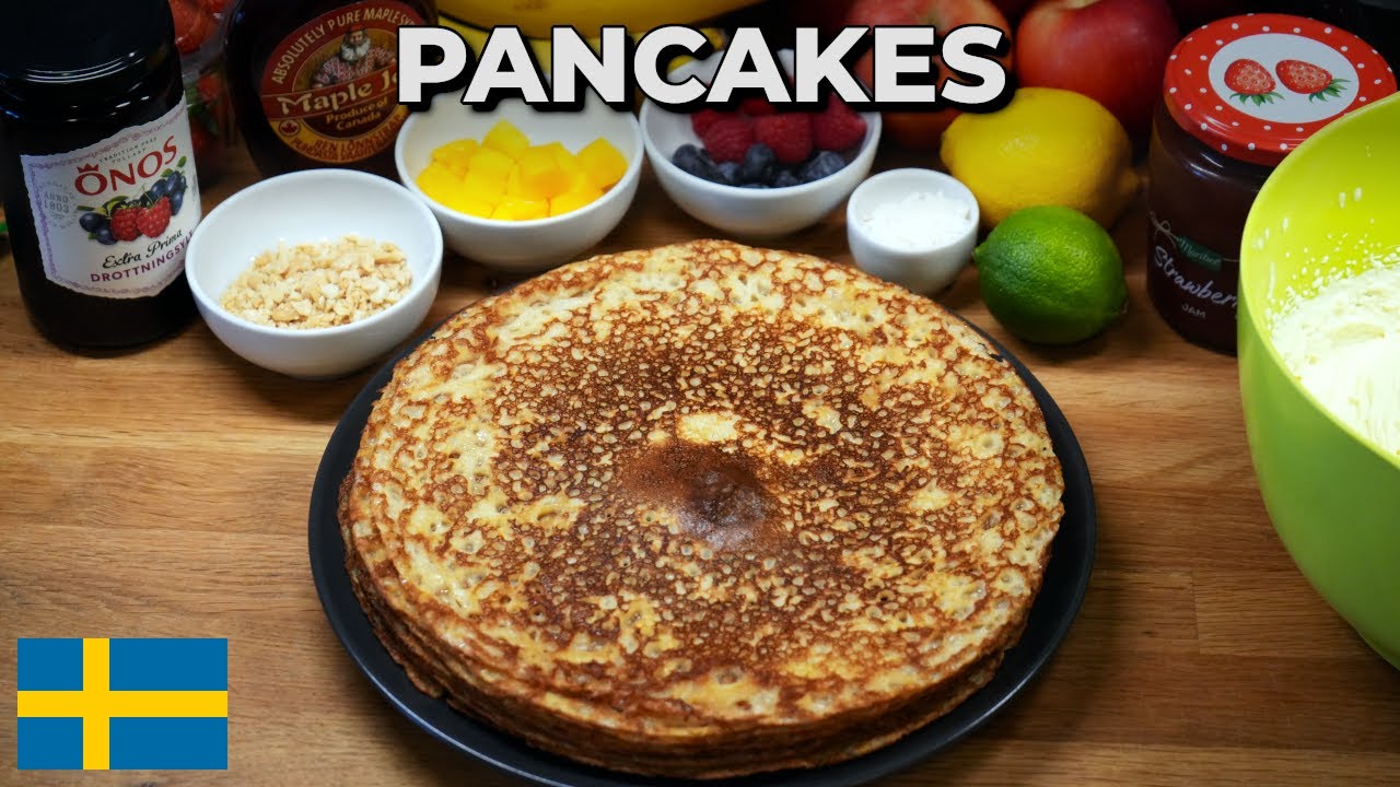 Simple Pancakes: Easy Recipe with Sweet and Savory Toppings