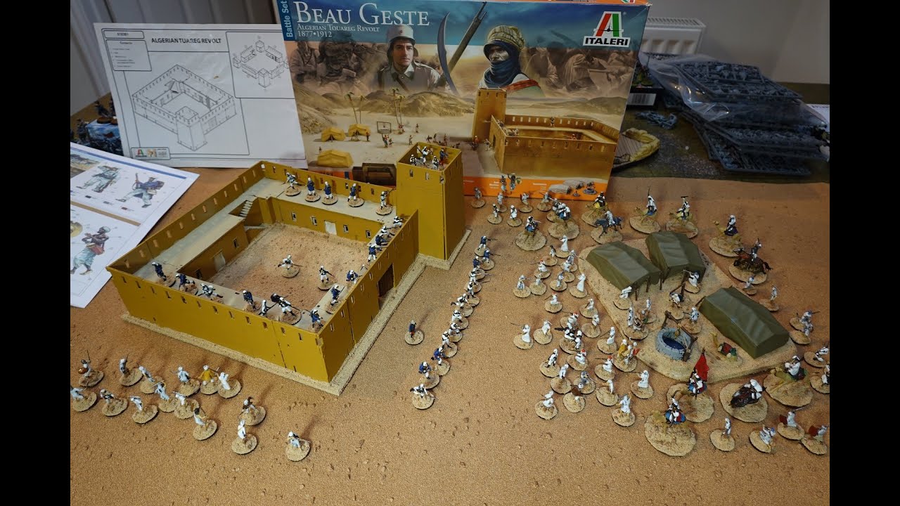 ITALERI Beau Geste Battle Set 1/72