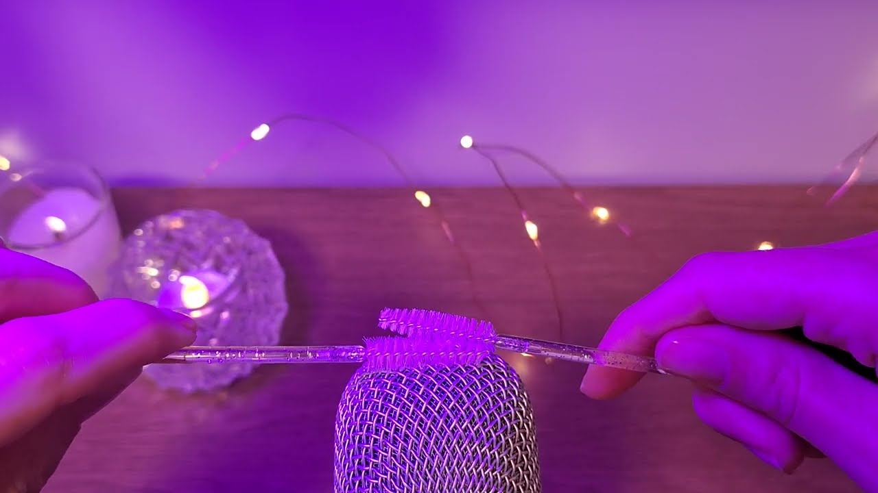 Intense Brush Sounds on Mic | No Talking ASMR