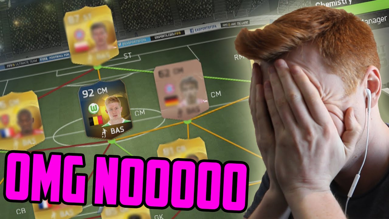FIFA 15 - INTENSE SUICIDAL SQUADBUILDER!!! | HUGE TOTS DE BRUYNE DISCARD!!!