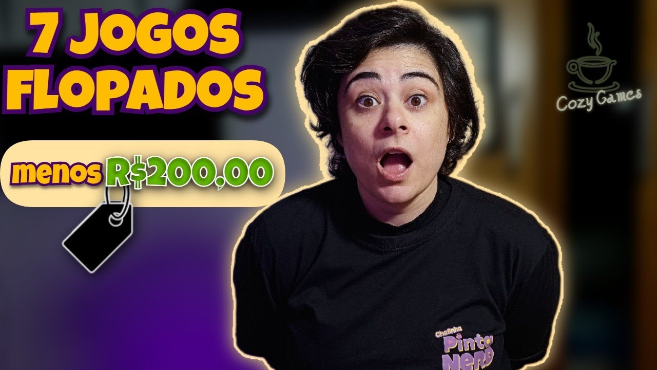 💸 JOGOS INCRÍVEIS POR MENOS DE R$200 (que ninguém liga 😭) | Flopados da Black Friday