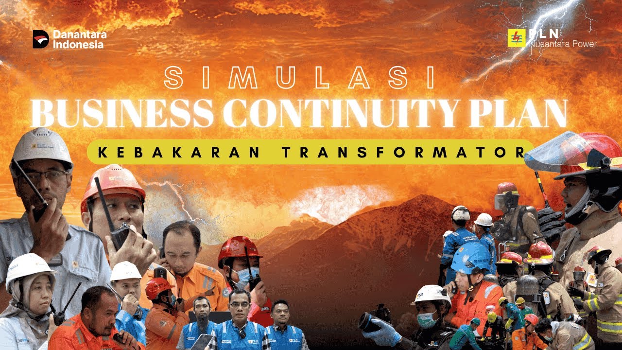 SIMULASI BCP SKENARIO KEBAKARAN TRANSFORMATOR UP PACITAN 3 DESEMBER 2025