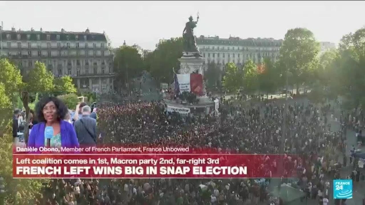 'There's another way': 'France has shown the world that we can beat fascism' • FRANCE 24 English