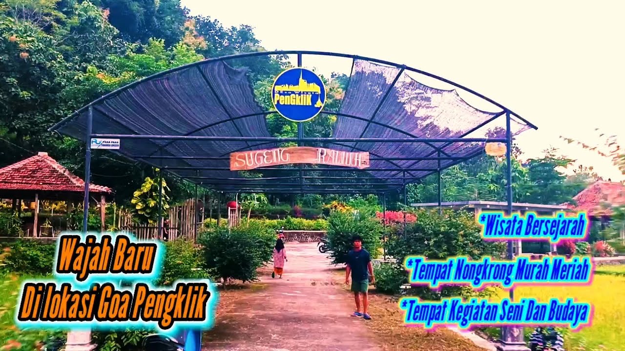 WAJAH BARU GOA PENGKLIK (Destinasiwisata bersejarah) #sjrcf11spro4k #drone #wisatajogja #wistaalam