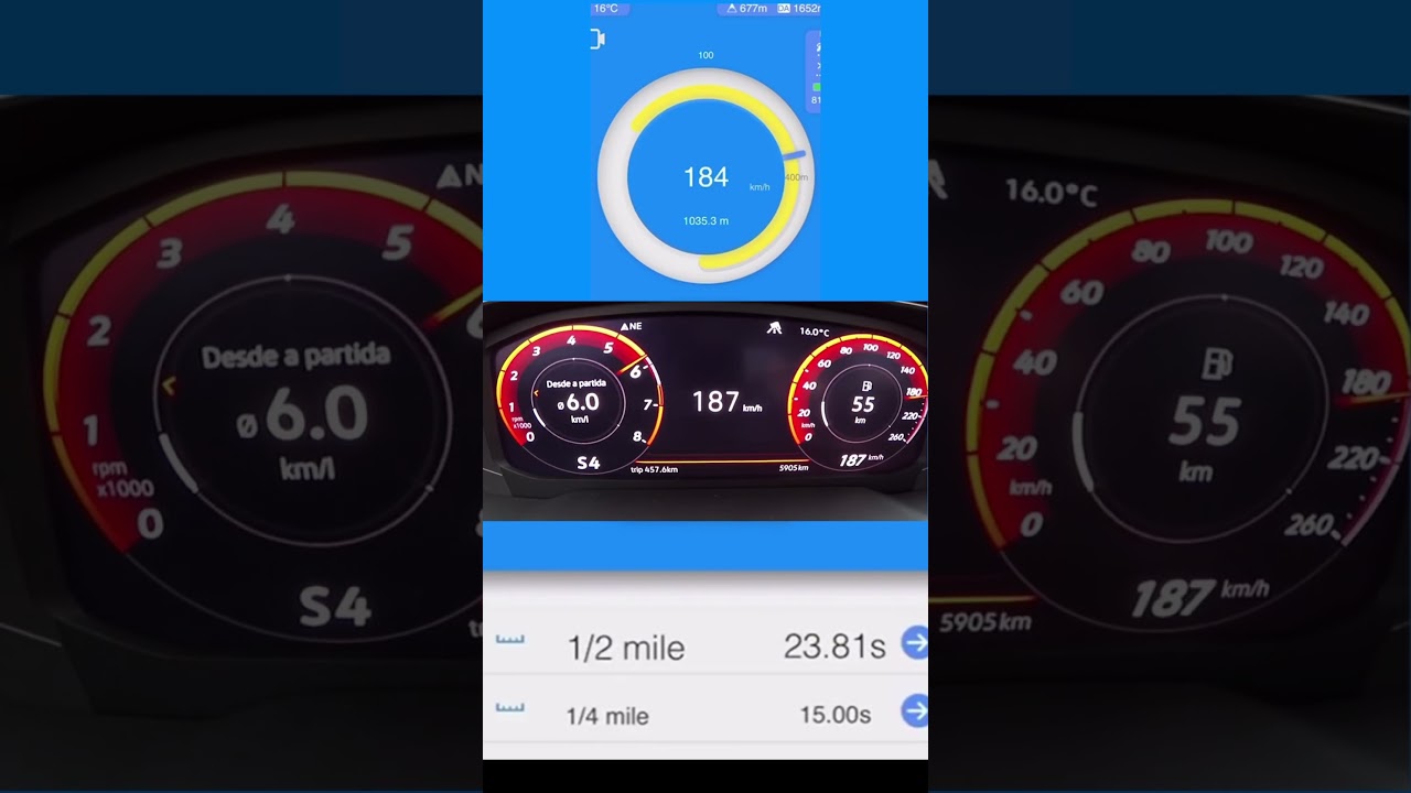 Virtus GTS Stock - Top Speed 1.4 TSI!