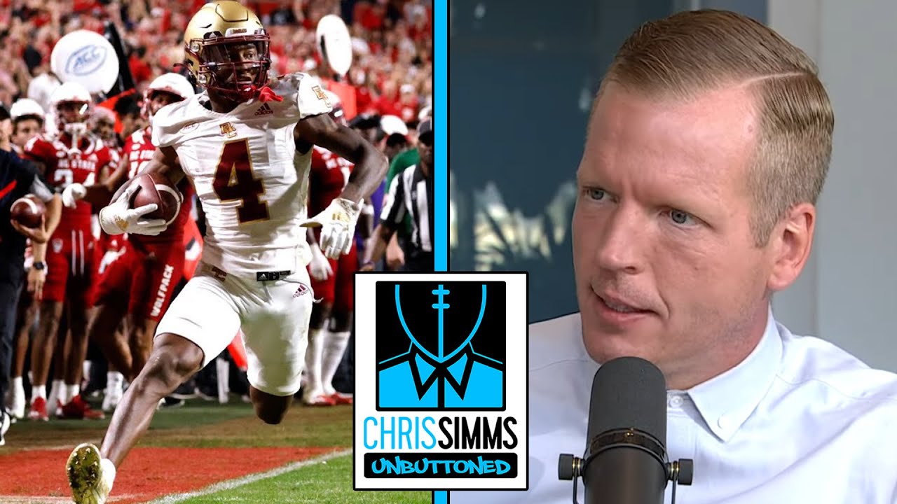 NFL Draft 2023 WR rankings: Zay Flowers, Boston College | Chris Simms Unbuttoned | NFL on NBC