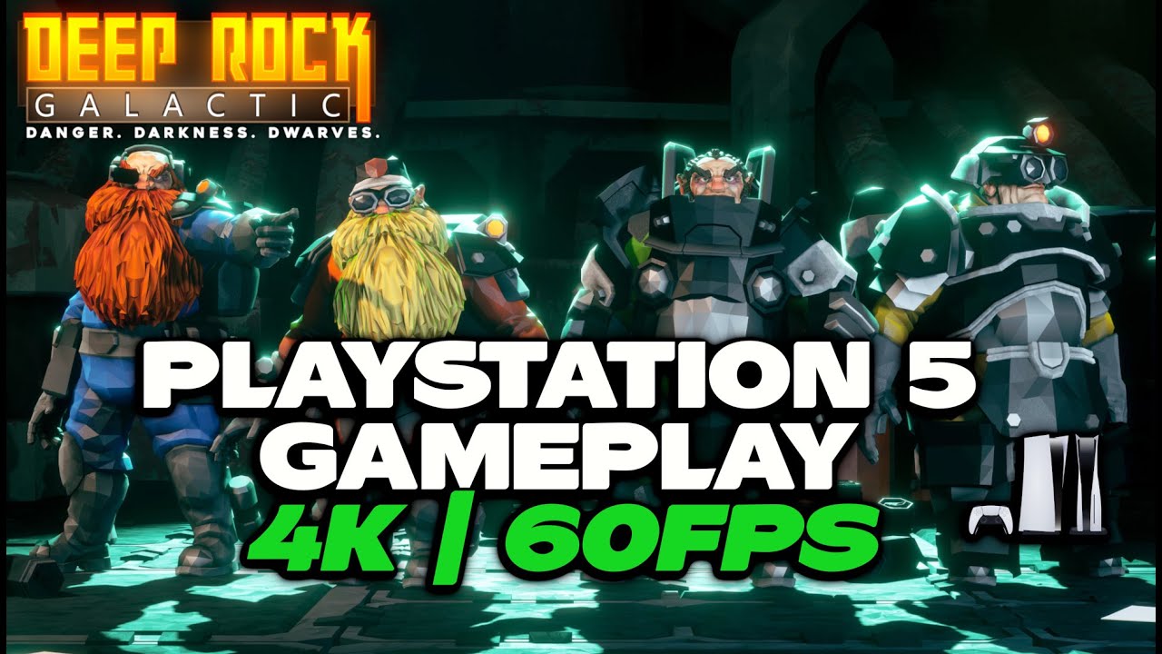 PS5 Gameplay - 4K 60FPS | Deep Rock Galactic