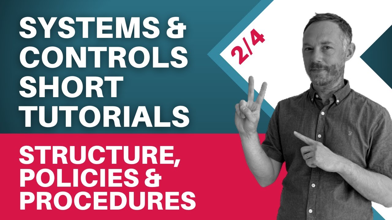 Regulatory Compliance Short Tutorials for Effective Systems and Controls   2/4 POLICIES & PROCEDURES