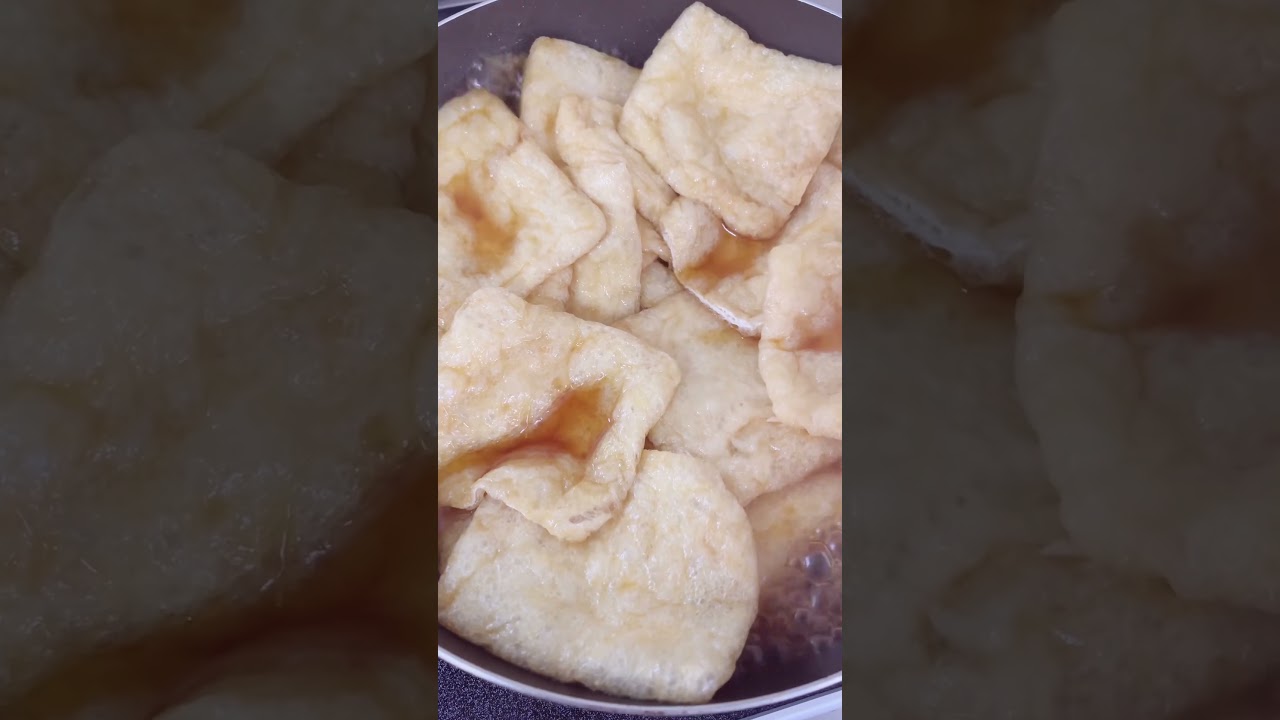 【簡単いなり寿司】すしのこを使って簡単いなり寿司 