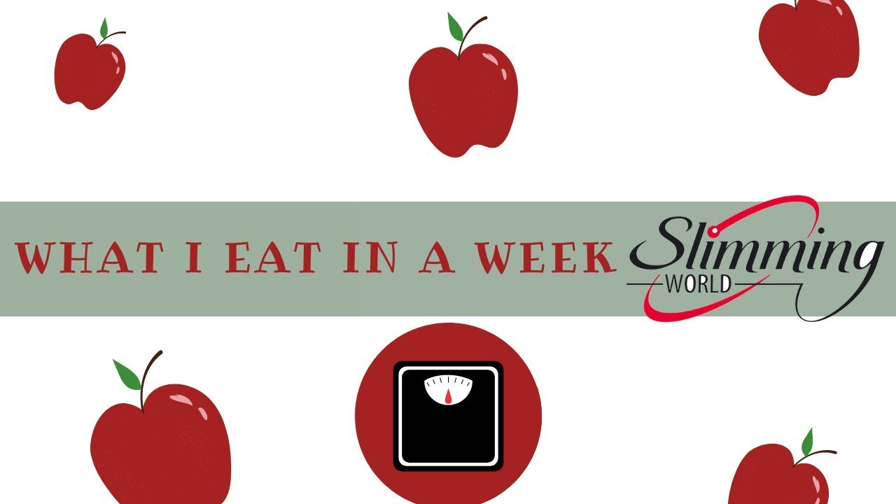 What I eat in a week on Slimming World