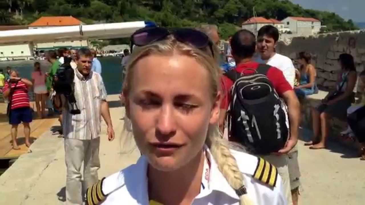 Prvi let hidroavionom od Resnika do Hvara - Maria Amalie Wiuff