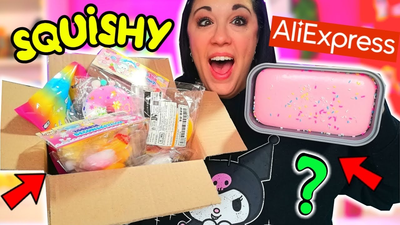 Apro SQUISHY STRANI comprati DA ALIEXPRESS (TABA SQUISHY)