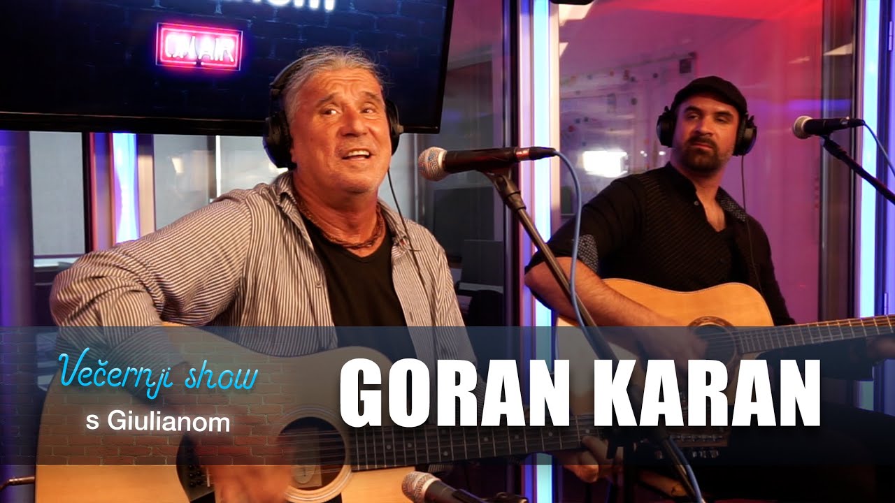 Goran Karan - Wish you were here [Večernji show s Giulianom]