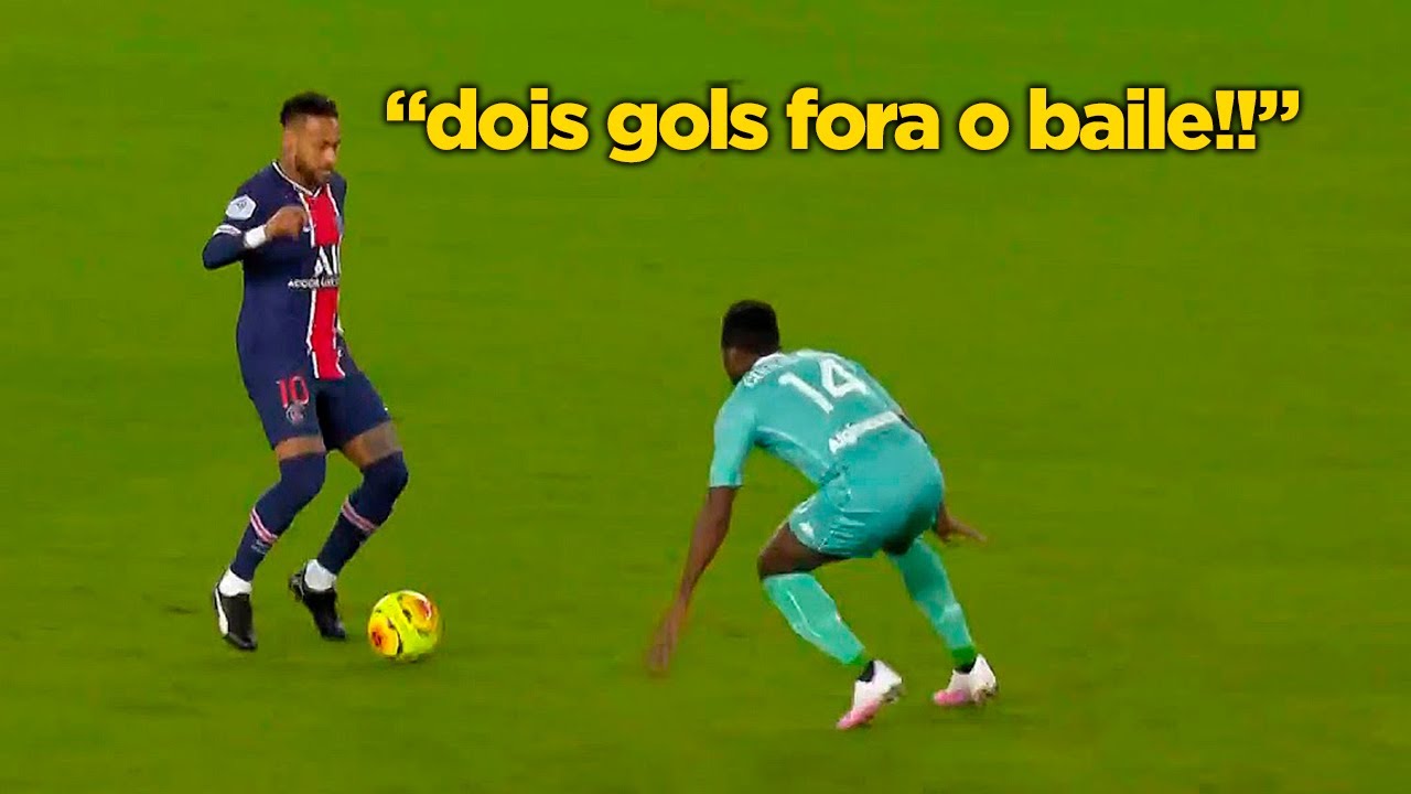 ACABOU O JEJUM, NEYMAR FAZ MAIS 2 GOLS E ACABA COM O JOGO, O ADULTO NEY VOLTOU!!! NEYMAR X ANGERS!!