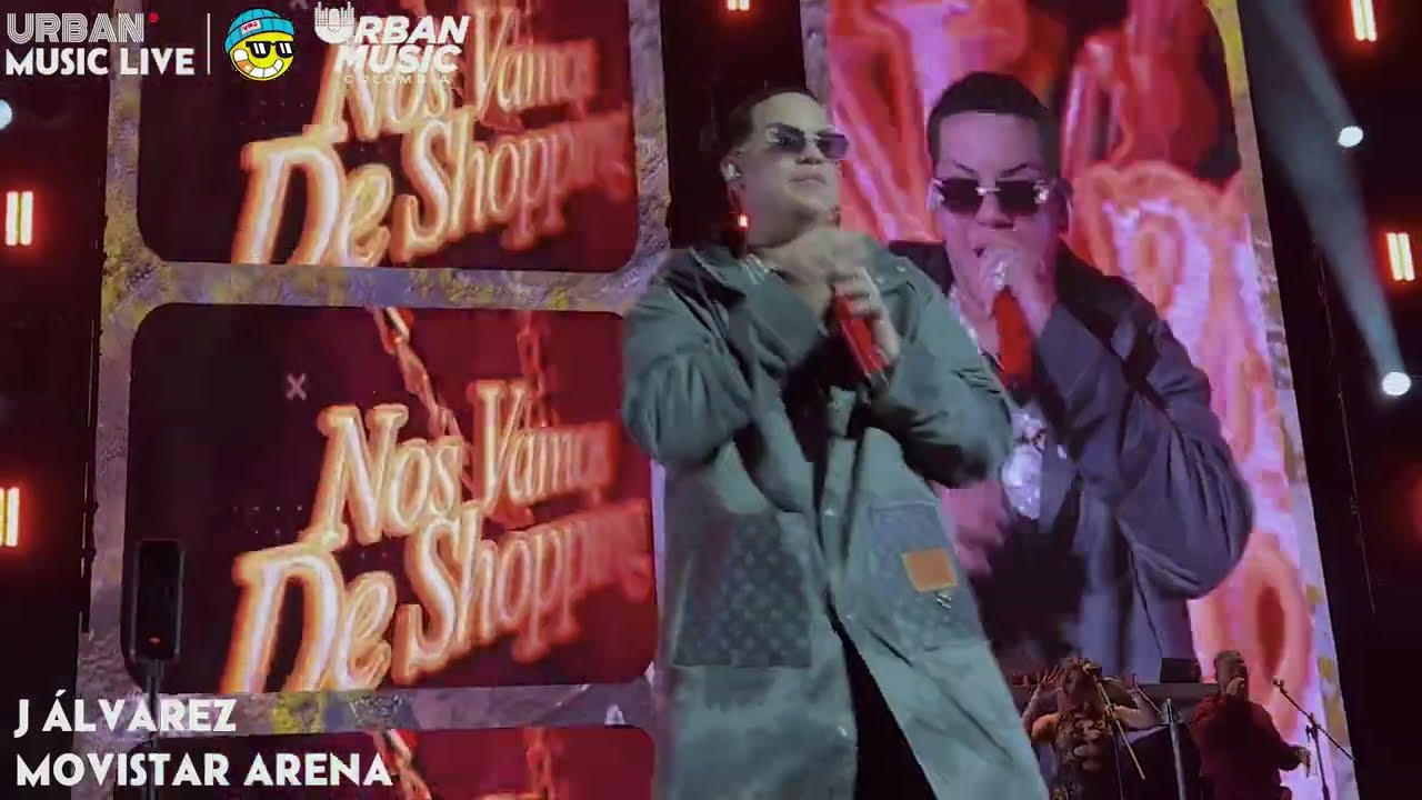 NOS VAMOS DE SHOPPING | J ALVAREZ EN VIVO DESDE BOGOTÁ | MOVISTAR ARENA 2025