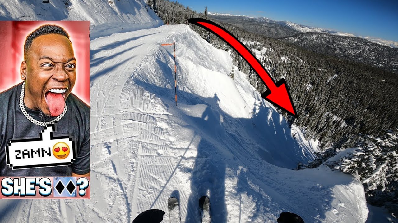Every Double Black Diamond at Whitefish, MT (with terrible snow and worse skills)