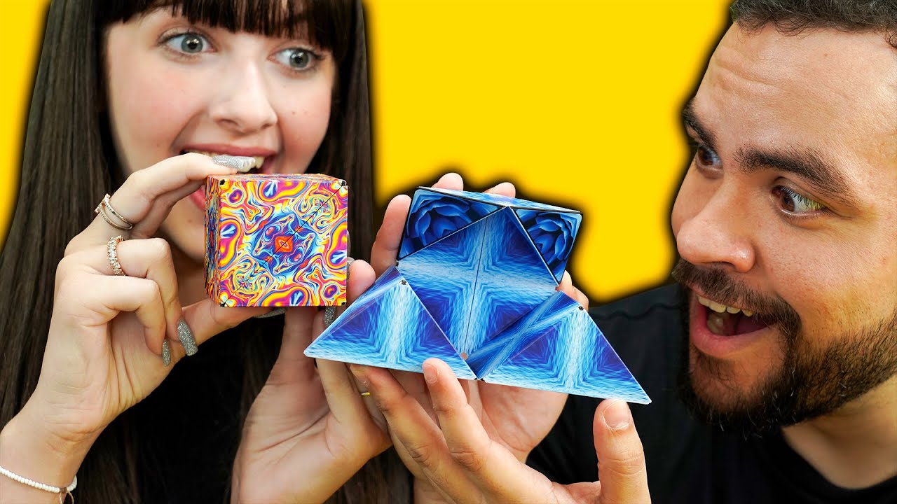CRIANDO POSIÇÕES COM O CUBO SHASHIBO MÁGICO (NOVO BRINQUEDO VIRAL)