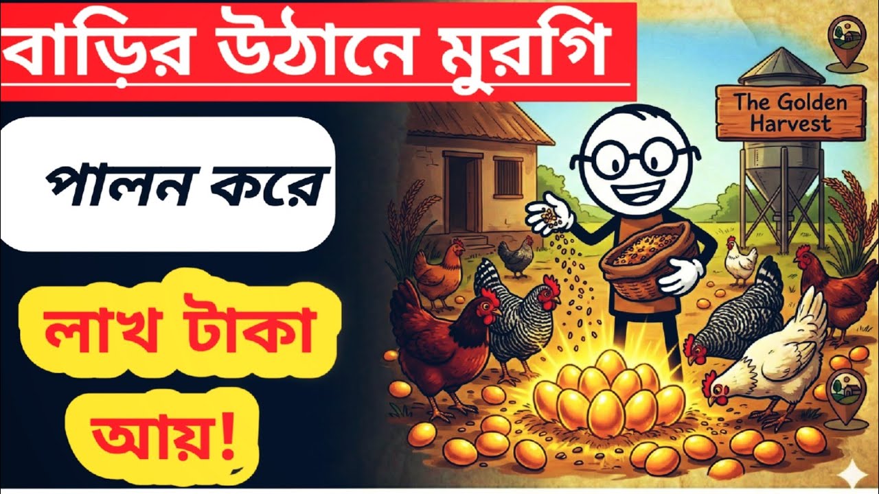 বাড়ির কোণায় শুরু করুন দেশি মুরগি পালন: ১৭০০ টাকার পুঁজিতে মাস শেষে ৩০ হাজার আয়!