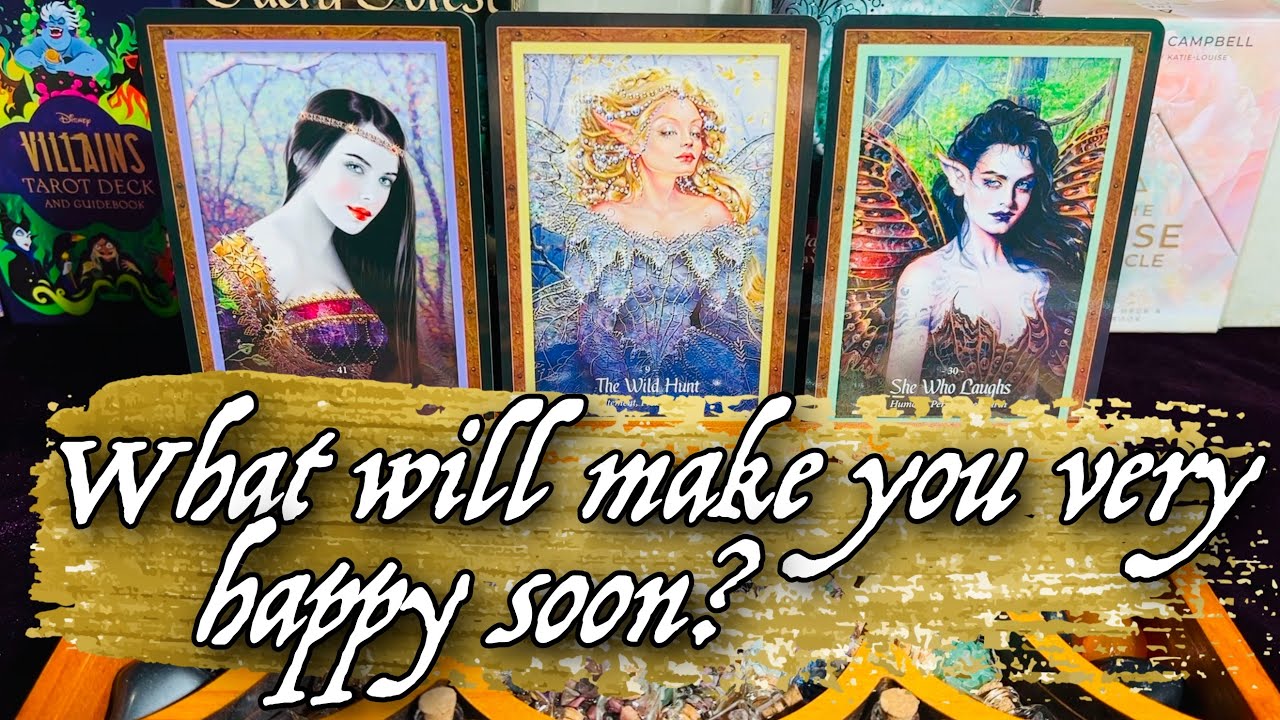 PICK A CARD 🔮 What will make you very happy, very soon? 😍✨