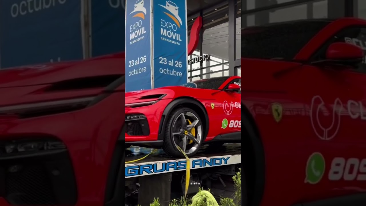 Alofoke's Ferrari #alofoke #youtube #youtubeshorts #live