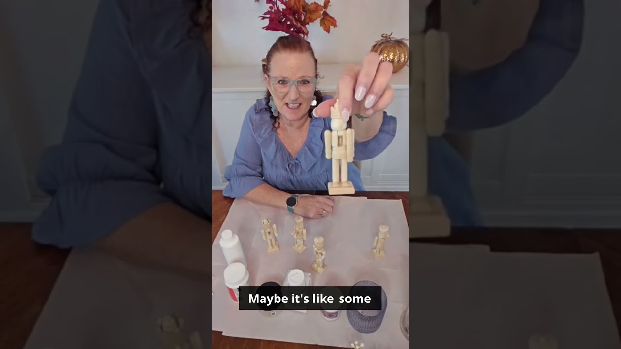 Let's Paint Mini Nutcrackers