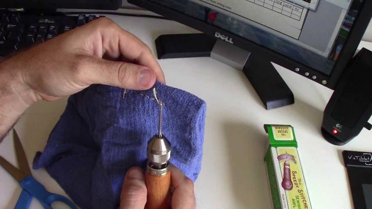 The Speedy Stitcher Sewing Awl Demo Review