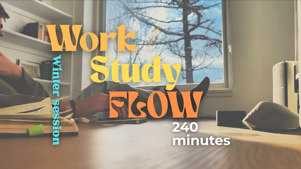 Clear Your To-Do List With Me (240-Minute Deep Work Block)