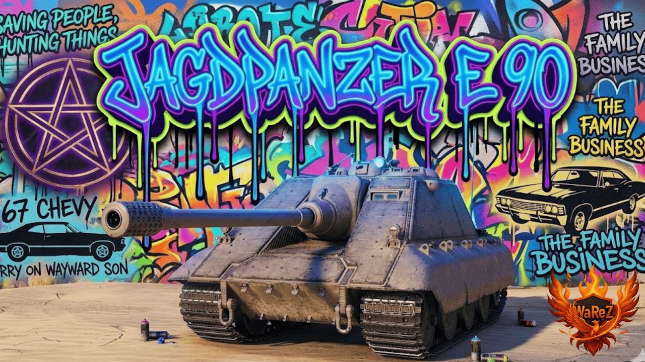 Jagdpanzer E 90 хорошая ПТ для фарма серебра