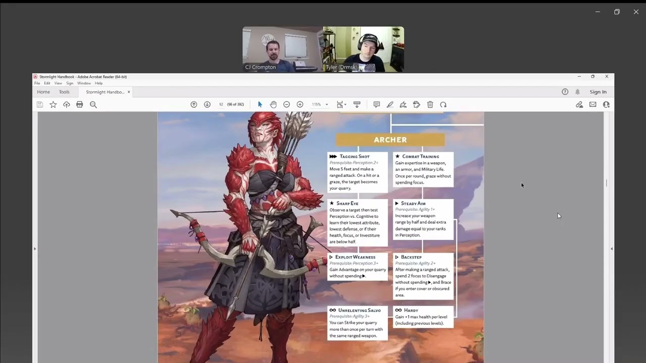 Hunter Hero Path Review - CosmereRPG