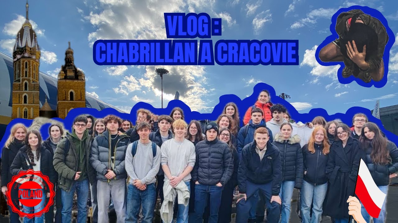 VLOG 🇵🇱CRACOVIE🇵🇱 : la team Chab débarque en Pologne !! 🥳