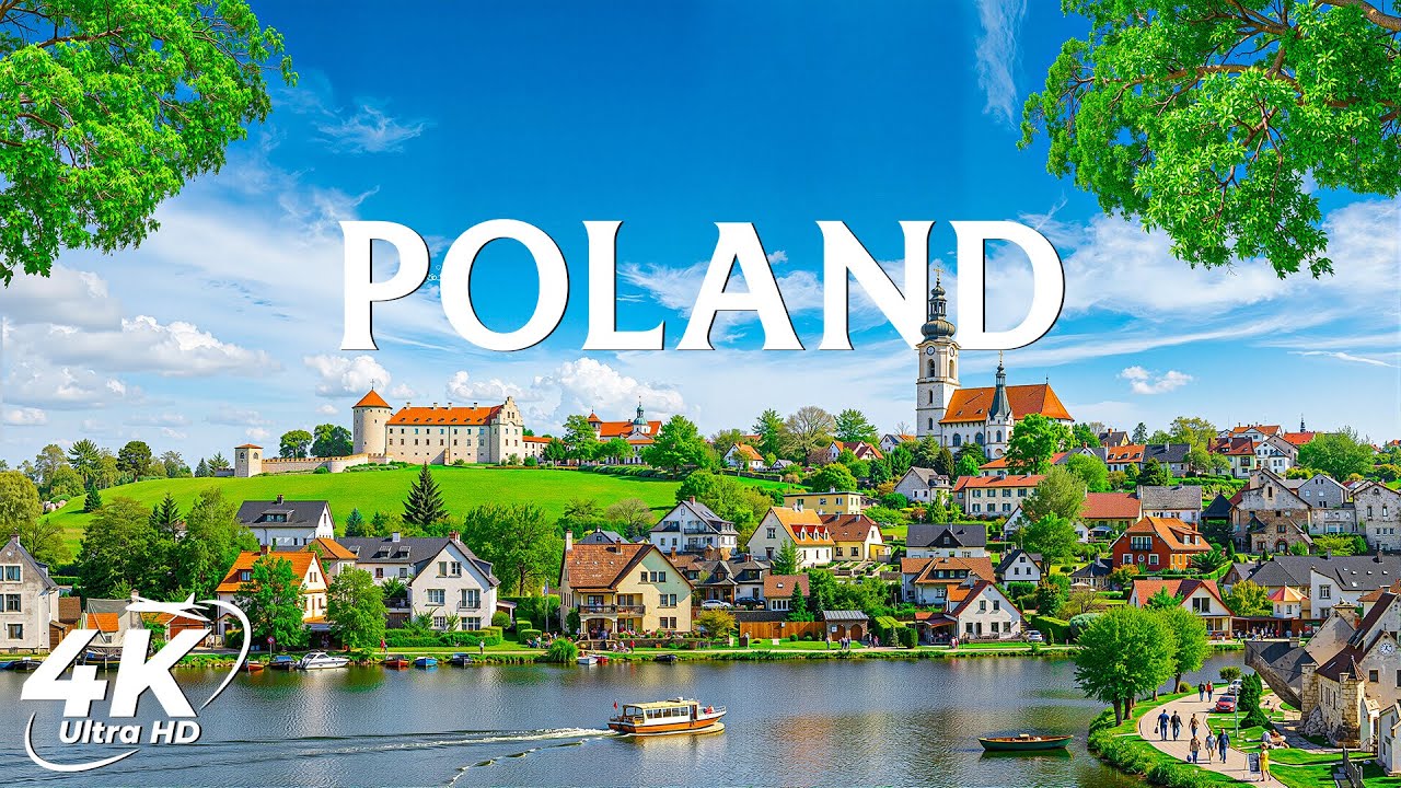 Polska malownicza przyroda 4K 🇵🇱 | Lasy, jeziora i ciche krajobrazy Europy Środkowej