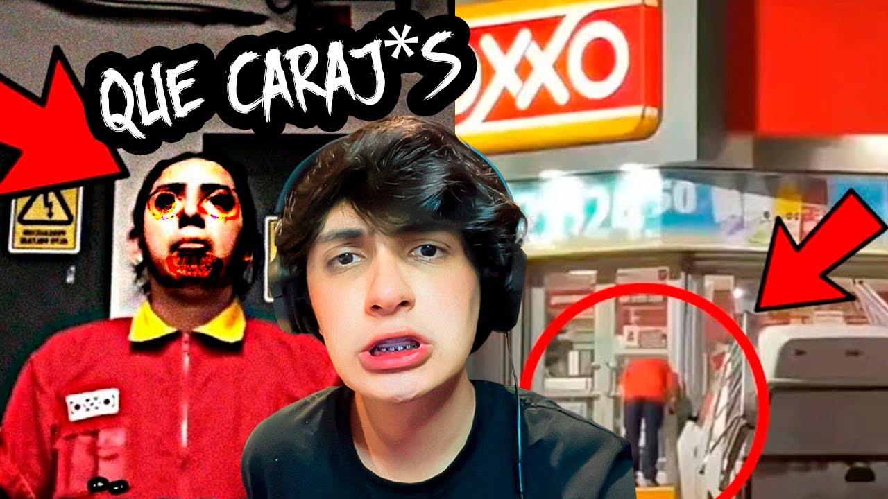 el extraño VÍDEO que fue captado en un OXXO 💀