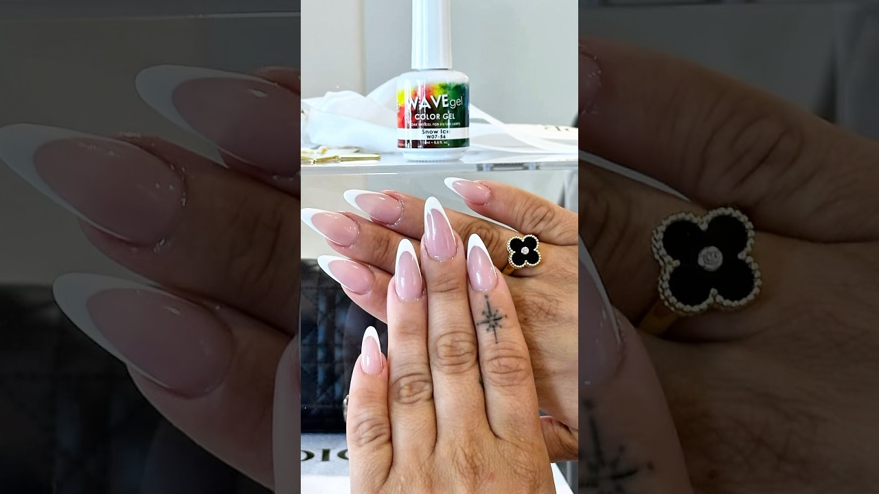Wavegel How To Draw A Deep C-Curve For A Flawless French Gel Manicure