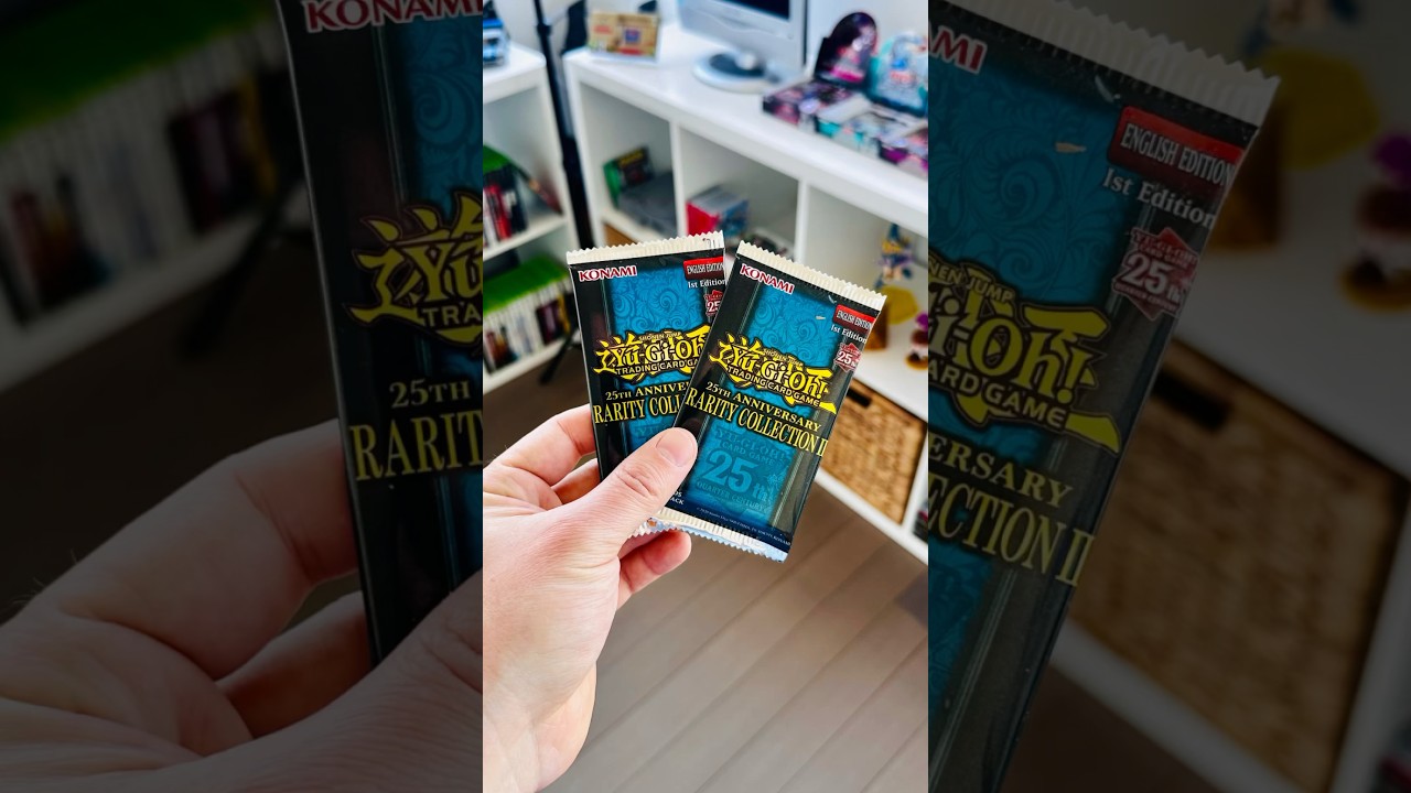 OPENING YU-GI-OH! : 25th ANNIVERSARY RARITY COLLECTION 2 #yugioh #asmr #opening #shorts #short