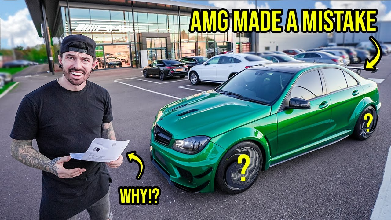 MERCEDES WANT BACK THE WRECKED C63 I JUST REBUILT