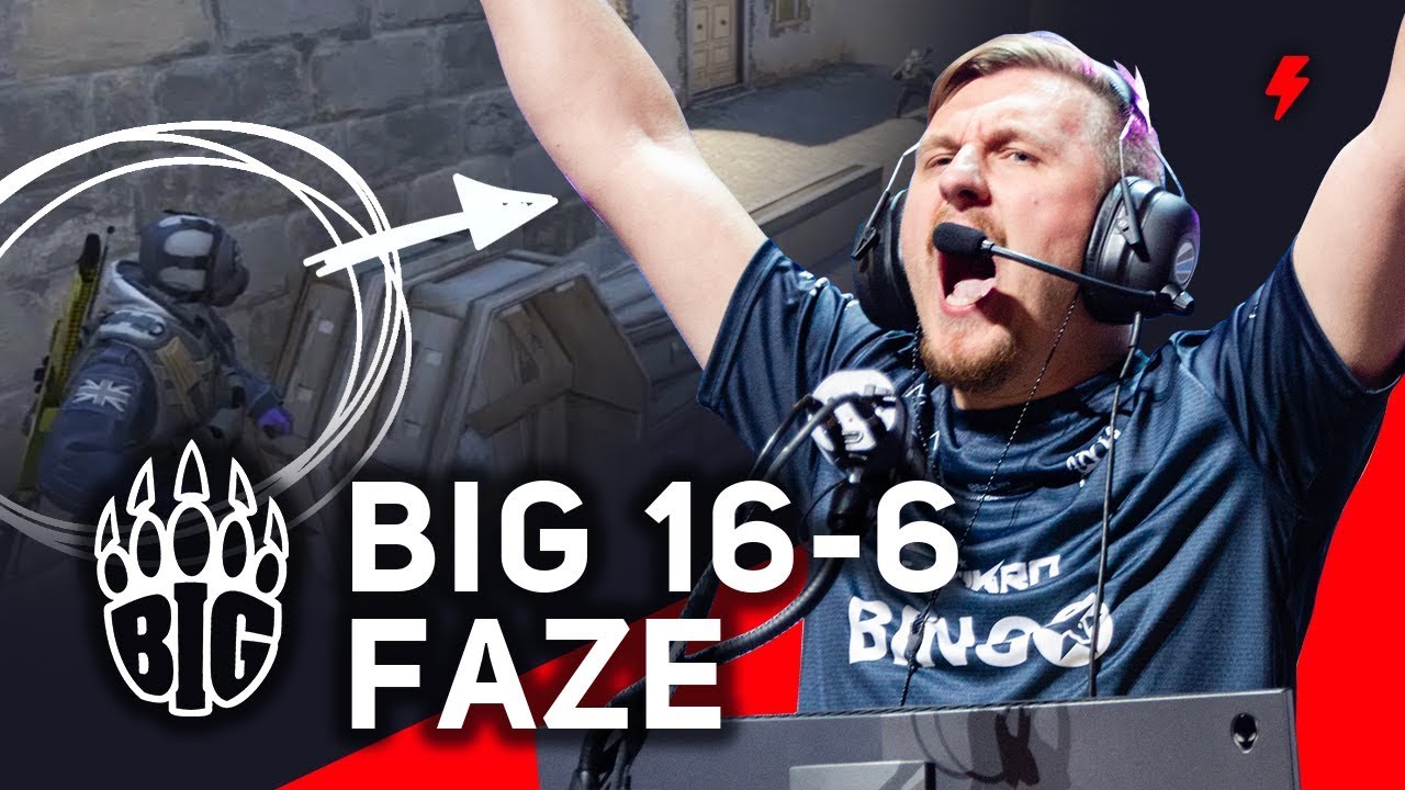 How BIG shut down FaZe on Inferno with their CT setups and utility