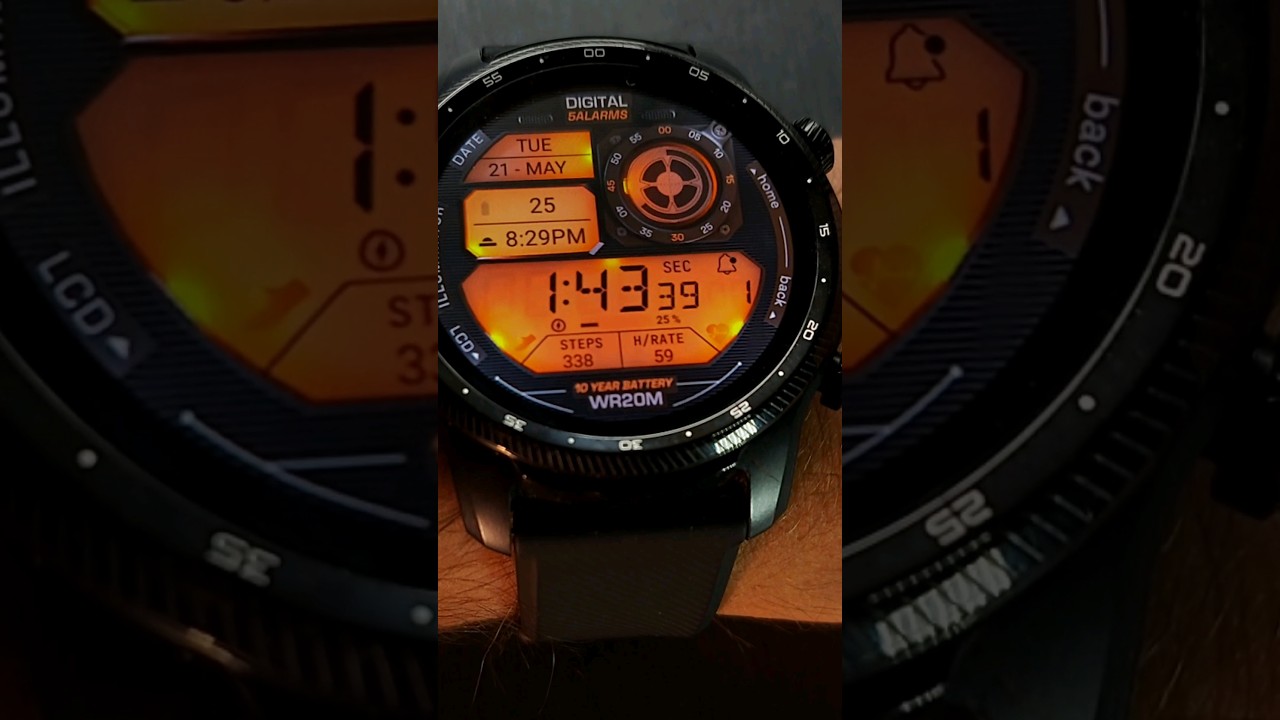 TicWatch Pro 3 | Galaxy Watch 6 | Watch 5 digital #watchface for Wear OS