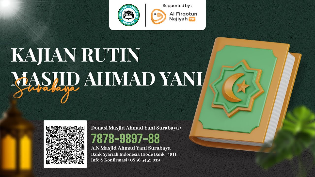 [KAJIAN RUTIN KAMIS GANJIL] Ustadz Andy Fahmi Halim, Lc, M. Pd.I - KAIDAH-KAIDAH TAUHID