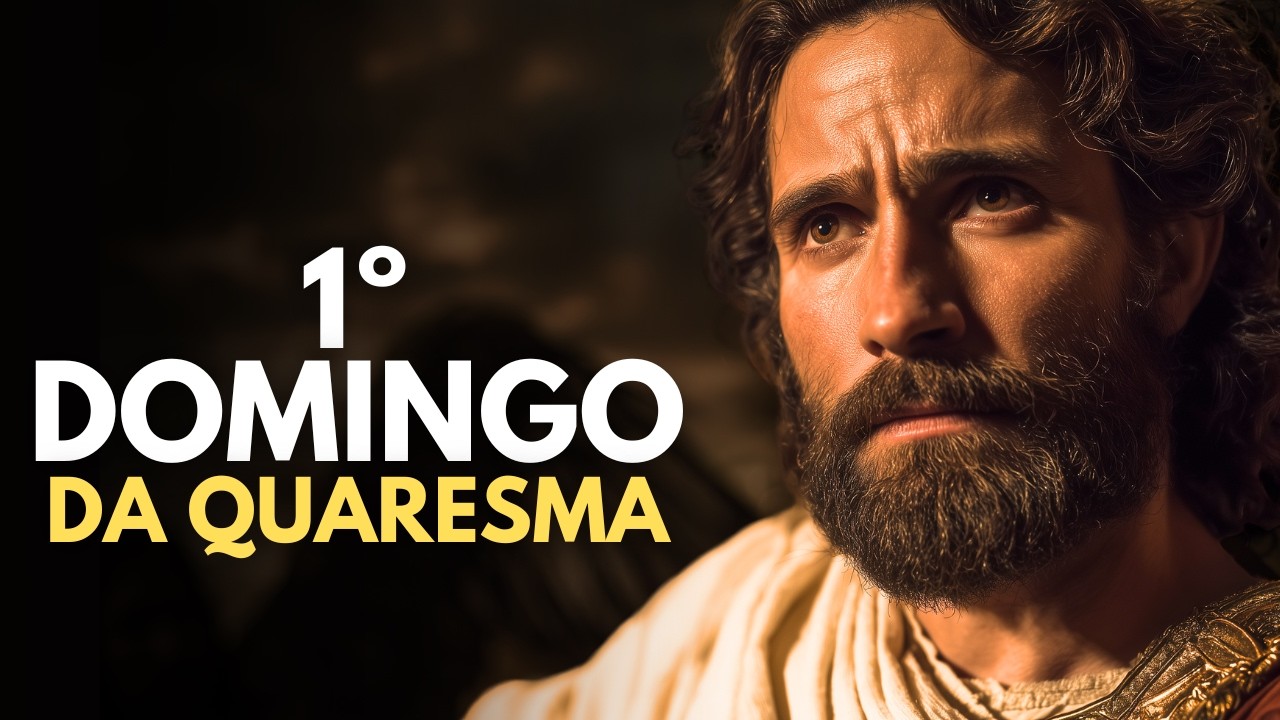 1º Domingo da Quaresma — Jesus é tentado no Deserto