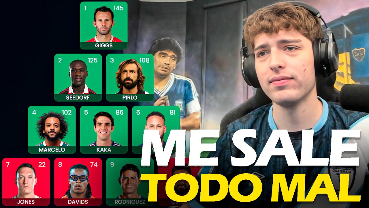 DAVOO XENEIZE JUEGA FUTBOL 11 (ME SALE TODO MAL)