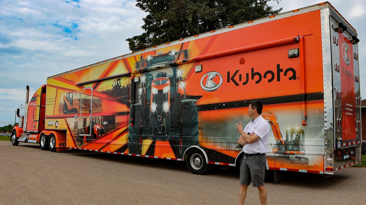 Kubota On Tour stops by Huckabones Equipment!